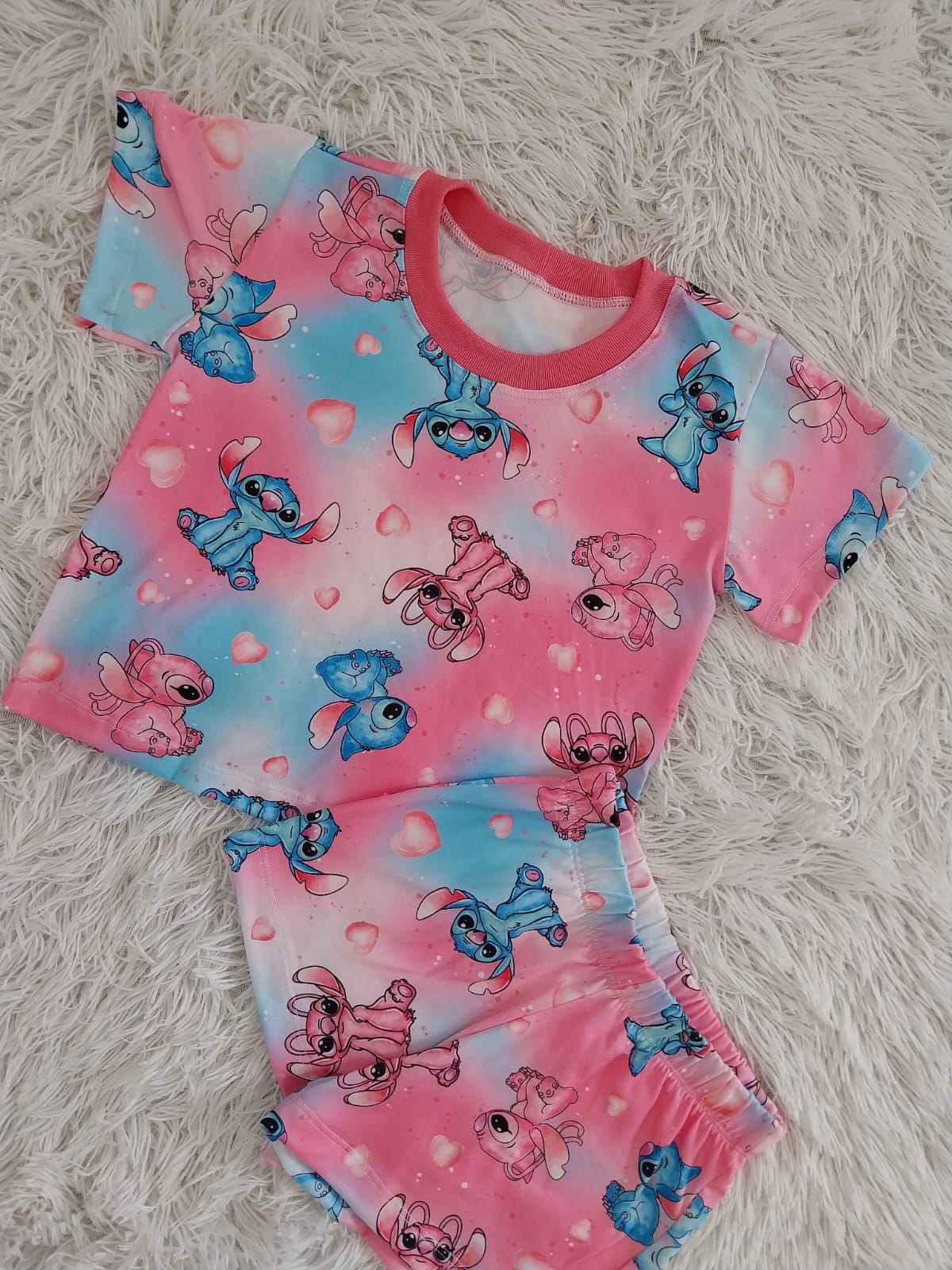 Pijama stitch baby look