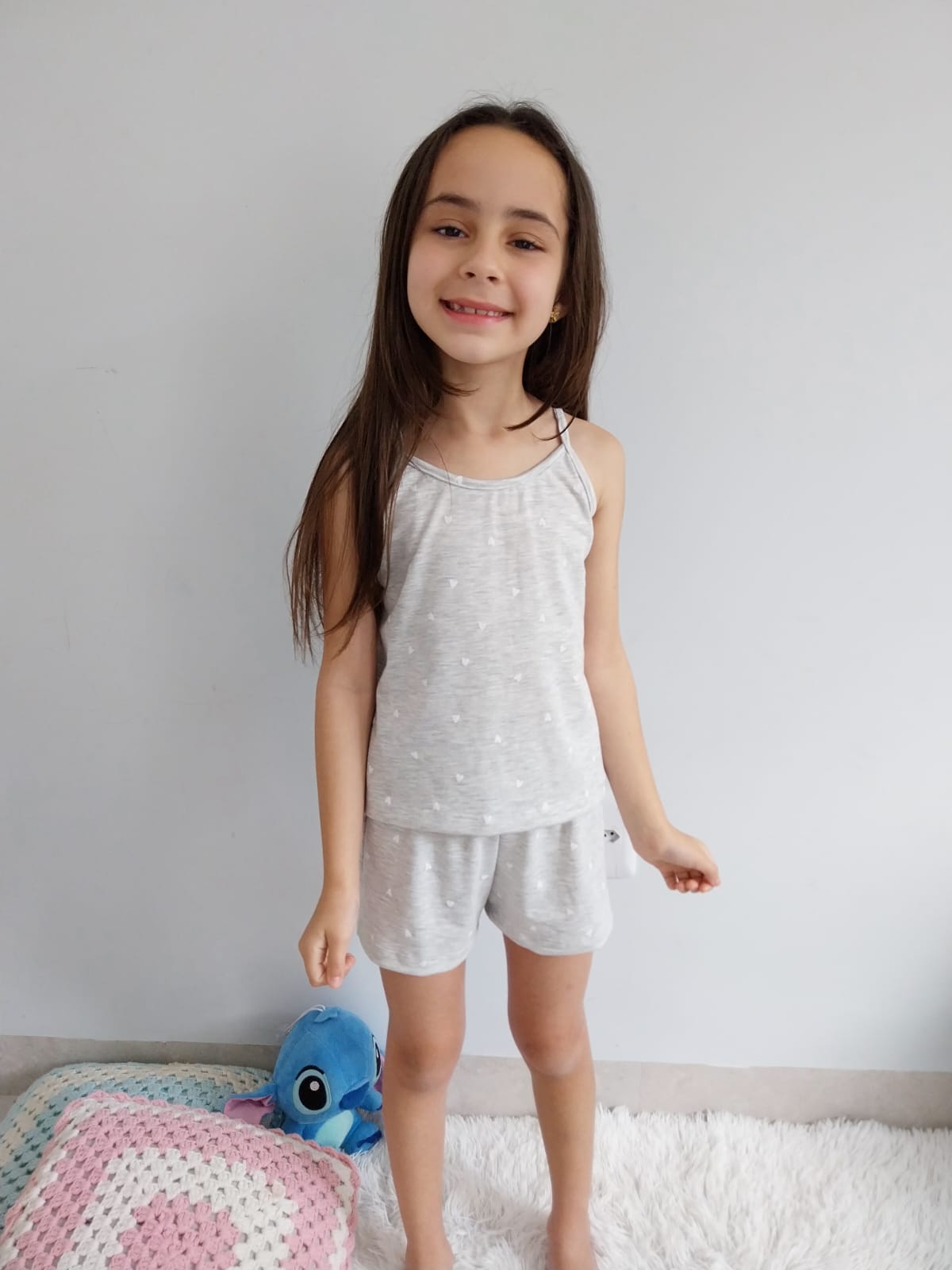 Pijama cinza alcinha - Imagem 2