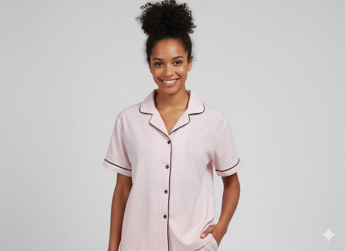 PIJAMA AMERICANO XADREZ - Imagem 2